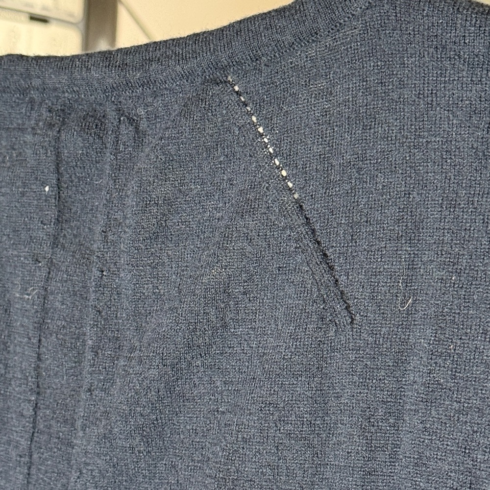 Rag & Bone Super Soft Wool Split Back Crewneck Sw… - image 4